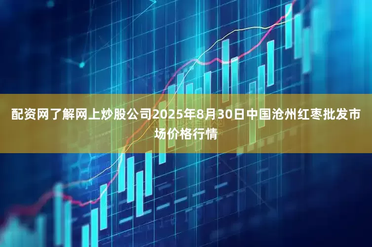 配资网了解网上炒股公司2025年8月30日中国沧州红枣批发市场价格行情