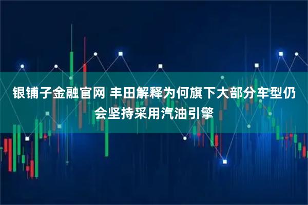 银铺子金融官网 丰田解释为何旗下大部分车型仍会坚持采用汽油引擎